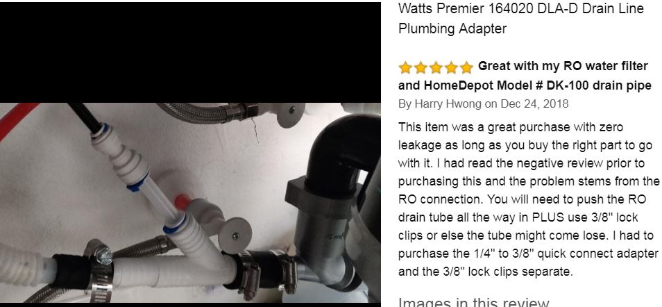 Watts Drain adapter amzn review.JPG