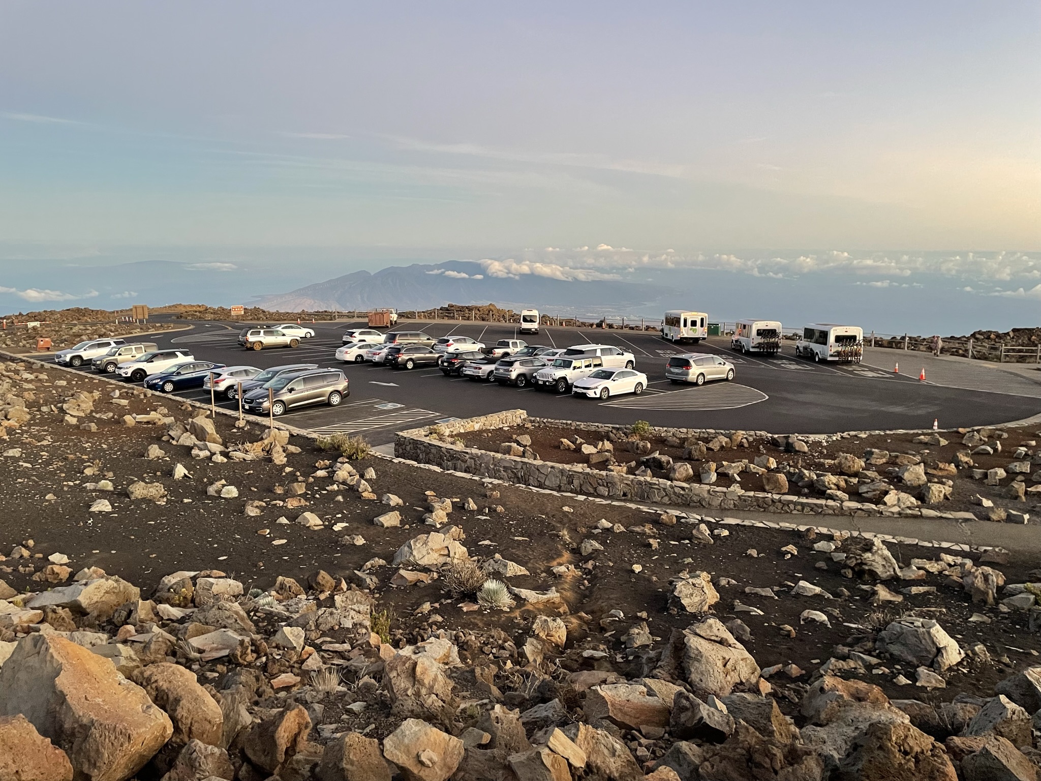 1-2 Haleakala Visitor Center Parking Lot.JPEG